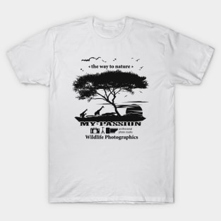 Natur - wildlife - the way to nature T-Shirt